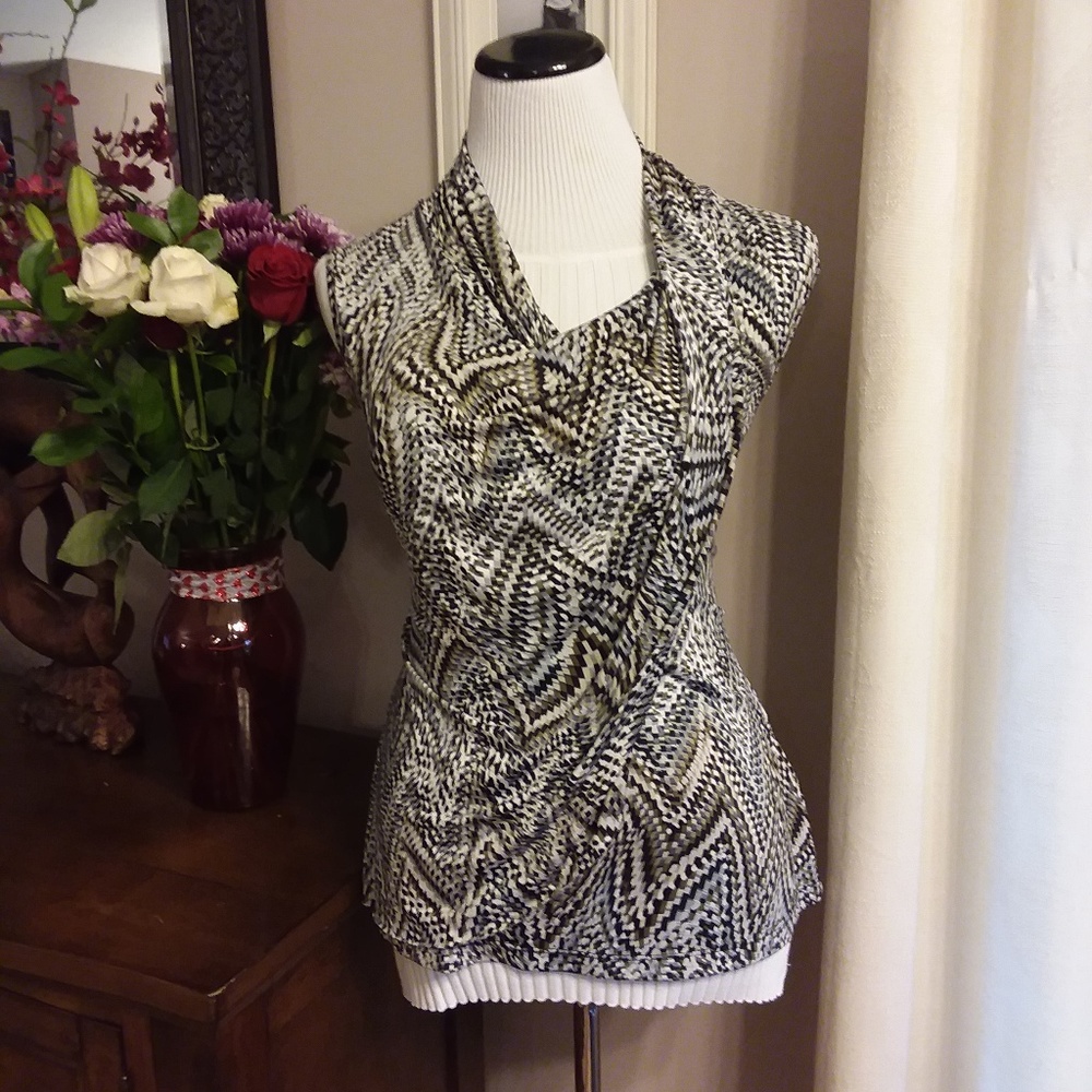 # 0165 Dressbarn Silky Stretchy top